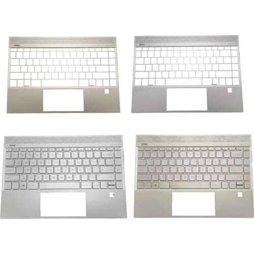 New For HP ENVY 13-AQ TPN-W144 Laptop Palmrest Upper Case Cover With Backlit Keyboard L53415-001 Silvery/Golden