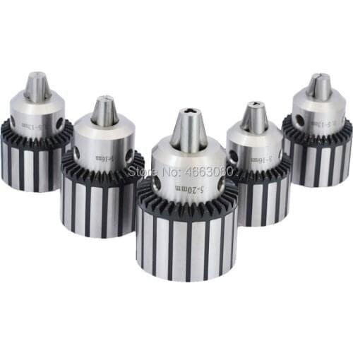 Drill Chuck Three-jaw Chuck B18 B16 B22 Adjustable Keyless Drill Chuck Power Tool Key Chuck Heavy