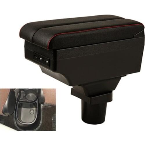 For Toyota yaris Armrest box For Toyota vitz Armrest box Centre Console Storage Box with USB interface decoration accesso