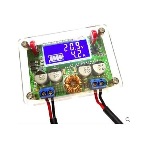 7A DC DC 60V adjustable voltage regulator digital control power module LCD screen voltage ammeter double display
