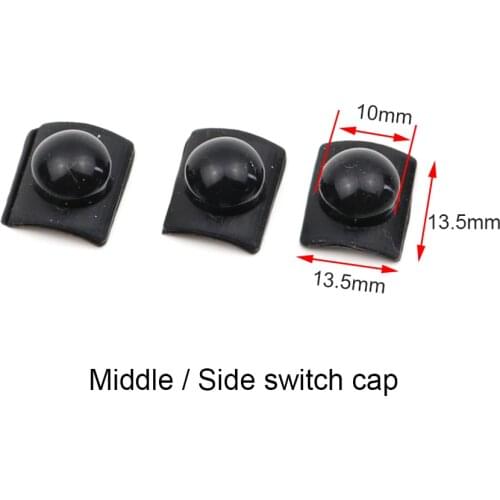 13.5mm Strong Light Flashlight Button Rubber Switch Cap Rechargeable Electric Torch Switch Seal Cap Waterproof 3 Pieces