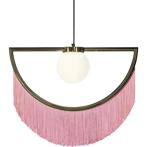 Nordic Gold Chandelier with Glass Ball Lampshade for Bedroom Living Dining Room Creative Lamp