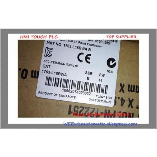 Brand New Original 1763-L16BWA PLC 120/240V AC MicroLogix 1100 Controller