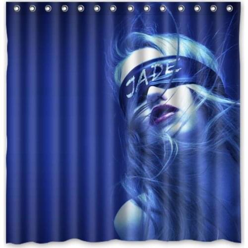 71*71inch Personalized X-Japan Pattern Shower Curtain With Hooks Waterproof Polyester Bathroom Curtains Drop Shipping