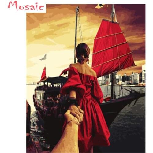 Back woman Diamond Painting diy Full Square,girl Diamond Embroidery,Cross Stitch,3d pictures of Rhinestone painting wall art