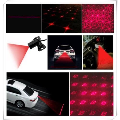 Car and motorcycle laser anti-fog lamp collision light taillight warning for Honda City OSM FC Small PUYO Element Step REMIX CRV