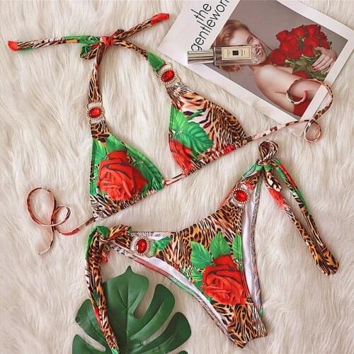 COOBBU Leopard Swimwear