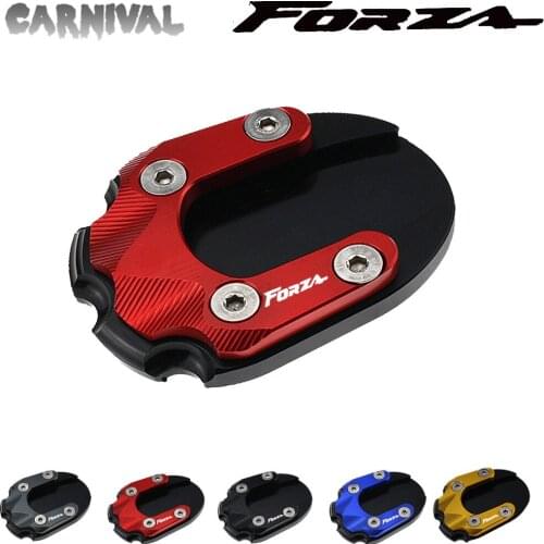 For Honda Forza125 Forza250 Forza300 Motorcycle CNC Foot Extension Side Bracket Board 2017 2018 to 2019 2020