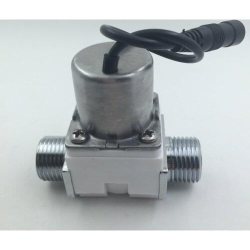 Pulsed Electromagnetic Valve Sensor Smart Faucet Urinal Sanitary Sensors Solenoid Valve DC4.5V-6.5V 0.02-1.0MPA G1/2 DN15