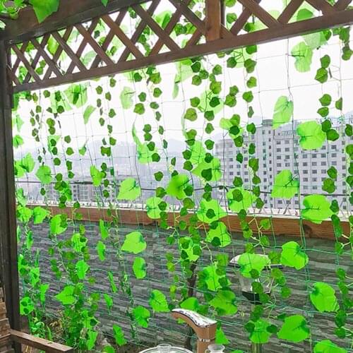 Artificial Grape Green Leaf Artificial Plants Creeper For Home Decor Simulation Fake Flower Garden Artificial Plants
