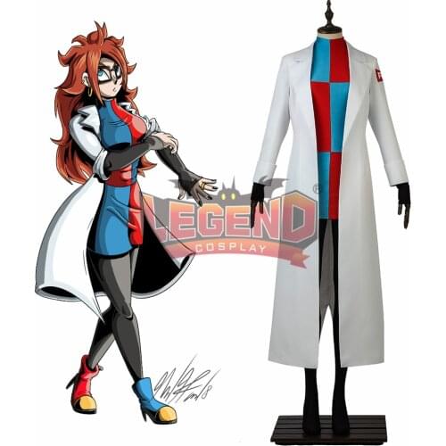 Fighter Z No. 21 #21 Android 21 ZJinzoningen Nijuichi G cosplay costume full set adult costume all size