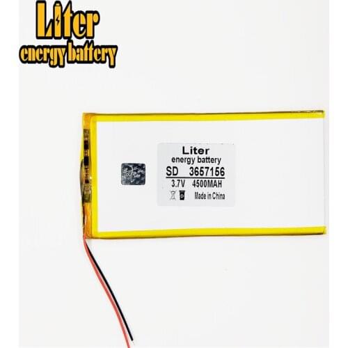 Li-po 3.7V 4500mAh 3657156 Polymer lithium ion / Li-ion battery for tablet pc,POWER BANK cell phone