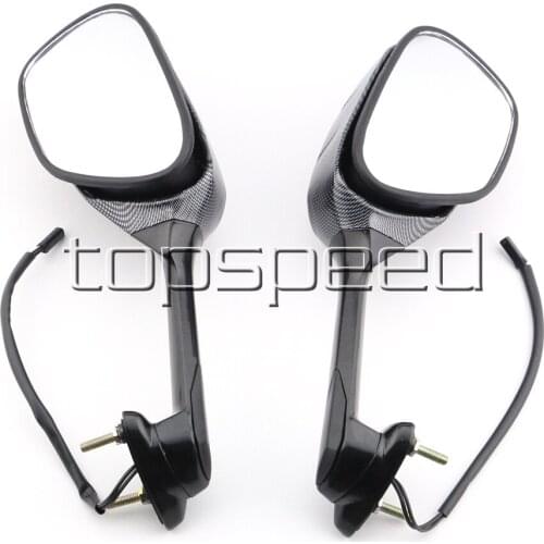 Motorcycle Rearview Mirrors For Suzuki GSXR1000 2005-2015 Clear Lens