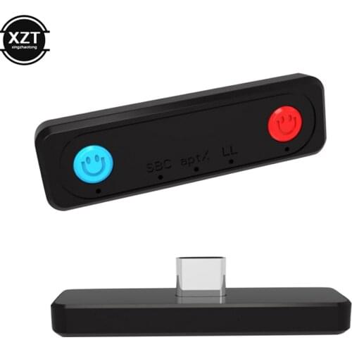 One for two Bluetooth transmitter for Nintendo Switch Bluetooth 5.0 Switch Lite PS5 wireless audio adapter APTX LL accessories