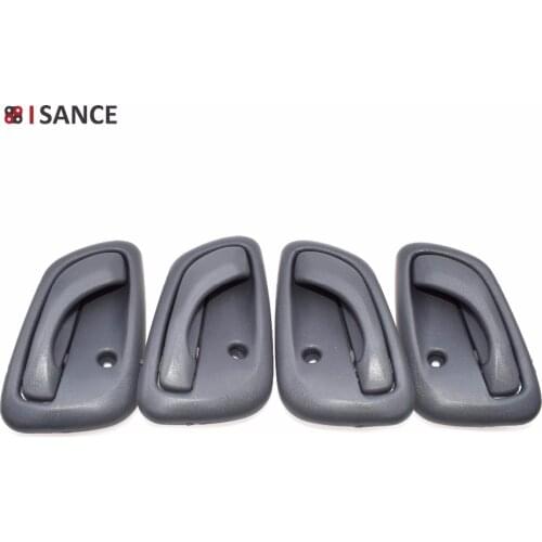 ISANCE Gray Inside Door Handle Front Rear Left Right 30024123 30024125 For Chevrolet Tracker 1999 2000 2001 2002 2003 2004