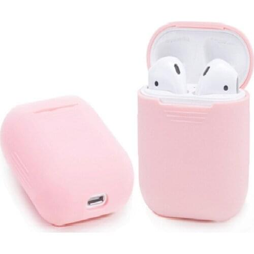 Silicone Skin Case for Airpods Case Shockproof Bluetooth Wireless Earphone Protective Cover skin Accessories for Apple Airpods