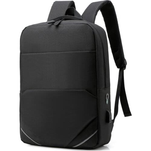 Laptop Computer Polyester Shoulder Bags Notebook Pure Color Four Types Selectable Backbag Leisure Backpack Light Sports Bag