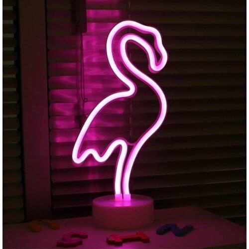 Coquimbo LED Neon Sign Light Battery Operated Bedside Table Decoration Night Light For Birthday Wedding Christmas Neon Signs