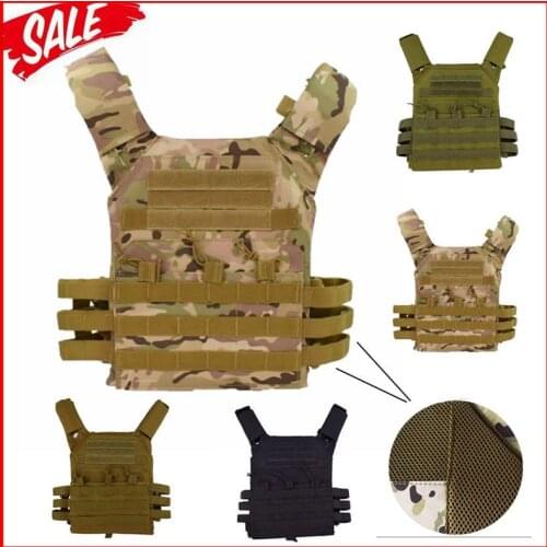 Tactical Military Body Plate Armor Carrier Vest Hunting Airsoft Accessories Paintball Equipment Molle Magazine Pouch