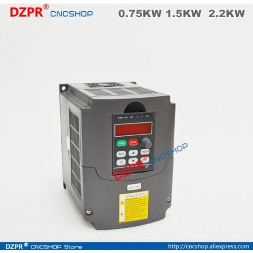 Universal version inverter 220V 380V 110V 750W 0.75KW 1.5KW 2.2KW Frequency converter VFD AC Variable Frequency driver