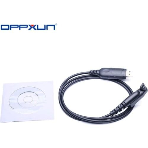 OPPXUN USB Programming Cable for Motorola GP344, GP344R, GP366R, GP388, GP388R, GP644, GP688, GP628 Plus, GP638 Plus, GP328plus