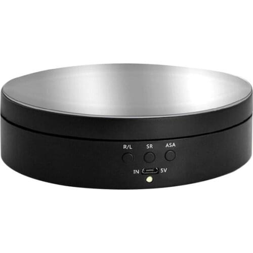 Display Turntable Electric Round Display Stand 360 Degrees Rotating Turntable Matte Surface
