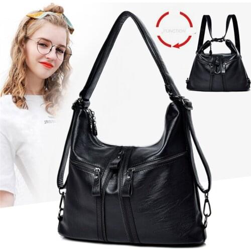 High Capacity Luxury Tote Sac High Quality Soft Leather Handbags Women Bags Designer Crossbody Bag Shoulder Hand Bags for Women
