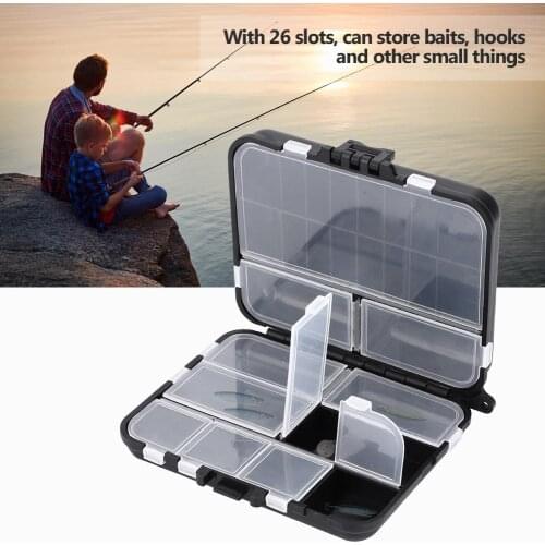High Quality Lightweight and Portable Plastic Sea Fishing Tool Box Gadget Box Hard Lure Kit In Box Fishing Gear Accessories