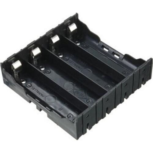 1PCS 1x 2x 3x 4x 18650 Battery Storage Box Case 1 2 3 4 Slot Way DIY Rechargeable Batteries Clip Holder Container New