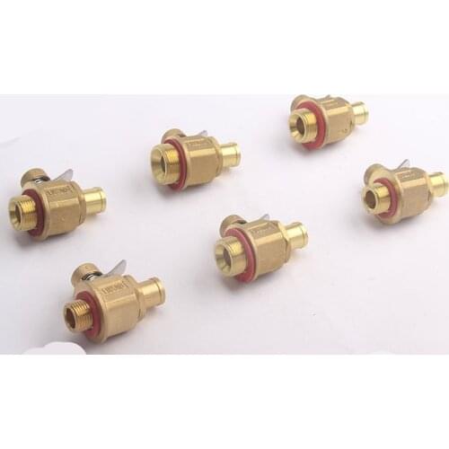 1pc for Kobelco Hitachi Komatsu Daewoo excavator parts engine oil pan drain valve switch