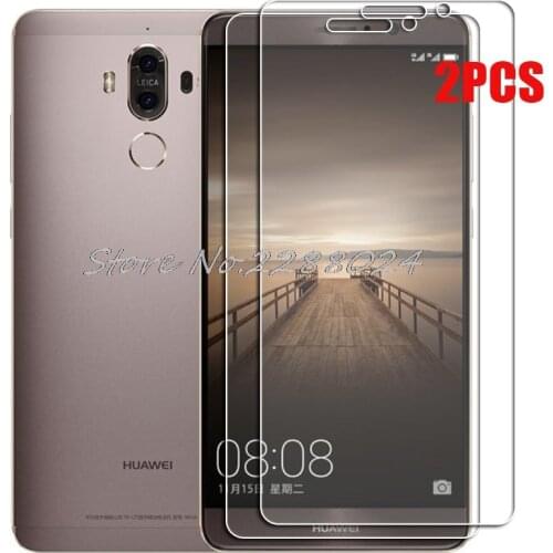 2PCS FOR Huawei Mate 9 High HD Tempered Glass Protective On Mate9 MHA-L29, MHA-L09, MHA-AL00 Phone Screen Protector Film