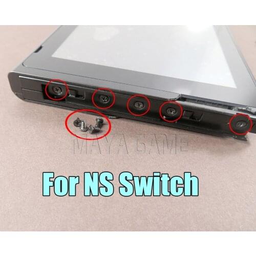 20pcs Sliding Rod Screw For Switch NS Left Right Handle Slide Rail For NS Switch Original Screws for Nintend Switch