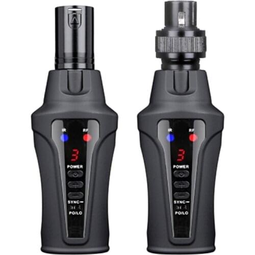 ACEMIC TR-20SET Wireless Microphone System Transmitter-Receiver, plug-on transmission system for all condenser and dynamic mic