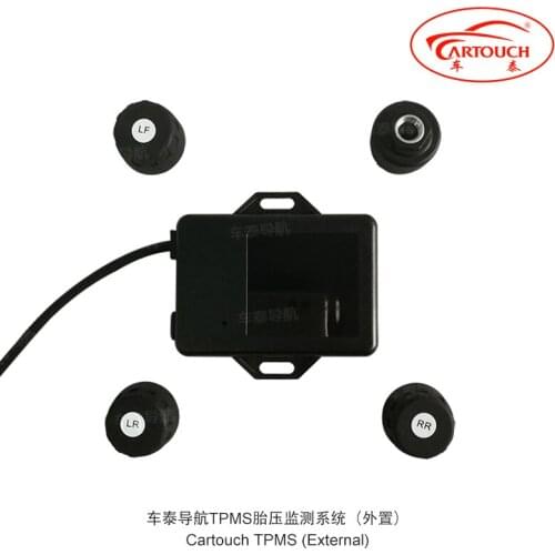 Wireless Tire Pressure and Temperature Monitor System for any Android Car GPS System TPMS for Cartouch WinCE & Android Car DVD
