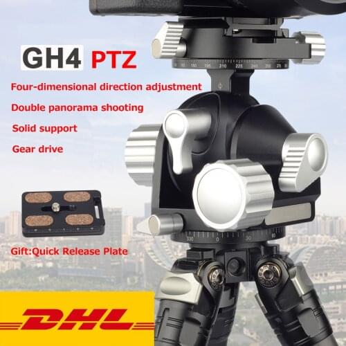 FOTOBETTER GH4 for Sony Nikon Canon DSLR Camera Panorama Head Arca Swiss Tripod Gear Head Panoramic Head