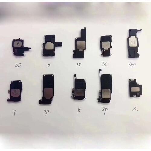 For iPhone X Xs Max XR 11 Pro max Bottom Sound Ringer Loud Speaker Flex Cable Repair Parts For iPhone 6G 6S 7G 8 Plus