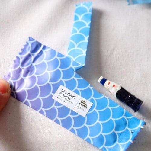 10 Pcs/set Blind Bag Miniature Food DIY Mixed Mini Cake Drink Animal Model Boys Girls Fun Surprise Blind Boxes Color Randomly