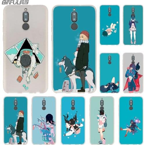 Japanese style Clothes Fashion Girls Phone Cases For Huawei Mate 30 20 10 Lite Pro Cover Y9 2019 2018 Nova 5T 5i 3i 5 Pro