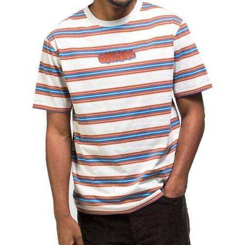 Mens Street Graffiti Embroidery T Shirt Size S