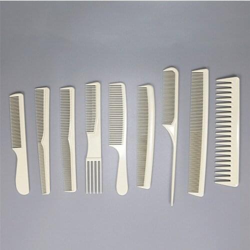 Hairdressing Scale Comb for Haircutting Tail Comb Woman Man Hairstyling Hair Picking Steel Needle Professional Salon Comb G994