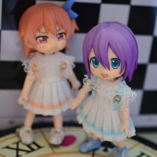 Ob11 GSC p9 face doll dress baby dress strap dress doll clothes skirt doll accessories