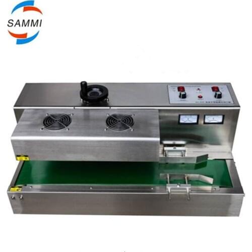 Semi-automatic continuous induction sealer for pet bottle/glass bottle/honey bottle
