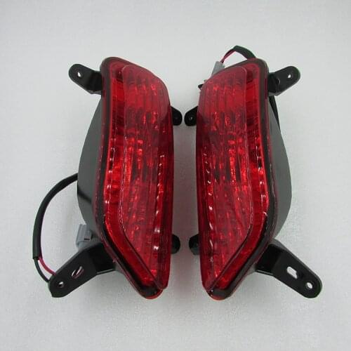 For Lifan X60 SUV accessories rear fog lamps rear bumper lamp 2pcs