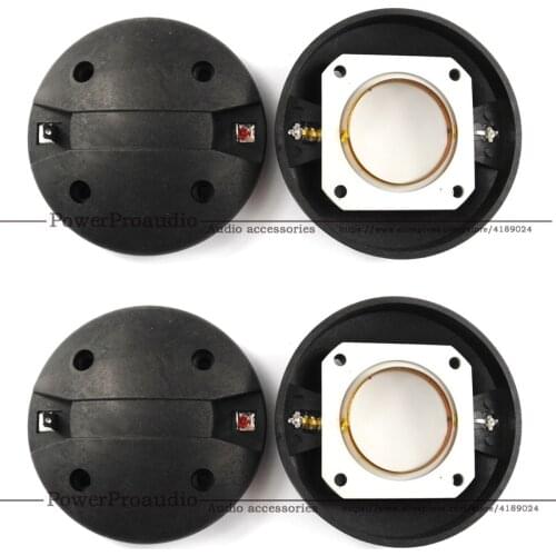 4pcs Replacement Diaphragm For Mackie 350 V1, C 200, SA 1530z, FBT 2 & 4, B&C DE12 8 ohm