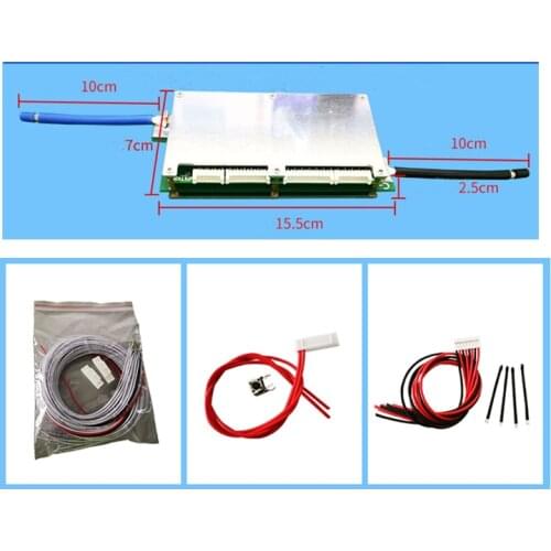 Smart BMS 300A 200A 100A 70A Cell Lithium Battery Protection Board Balance Bluetooth Li-ion Lipo lifepo4 LTO 10S to 24S 72V 20S