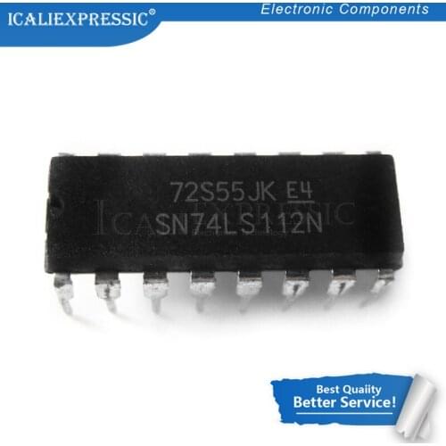 10PCS SN74LS112N DIP16 HD74LS112P DIP DIP-16 74LS112 SN74LS112