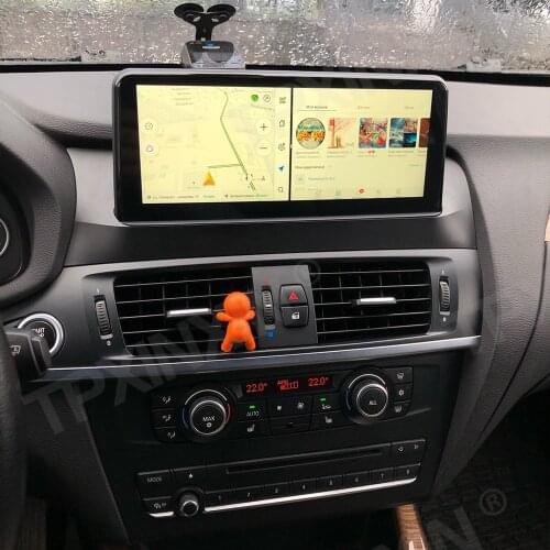 8G+128G For BMW X3 X4 F25 F26 Android Car GPS Navigation Headunit Auto Stereo Radio Tape Recorder Multimedia Qualcomm 10.25 IPS