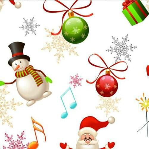 CSCQ022 0.5m wide water transfer printing film 50 squrae meters cartoon Christmas hydrographics film