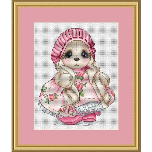 ZZ1114 Decoration Home Decor New Arrival Homfun Craft Christmas Cross Stich Set NO Hoop Counted DIY Cross Stitch Kit Painting