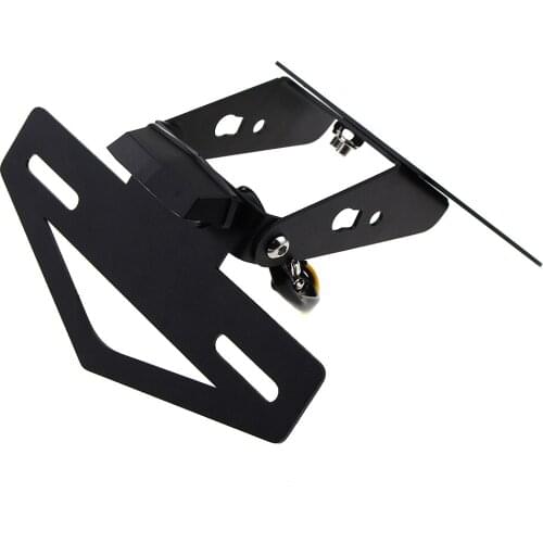 For Aprilia GPR125 GPR150 RS4 125 RS4 50 License Plate Holder Tail Tidy Fender Eliminator Registration Plate LED Light